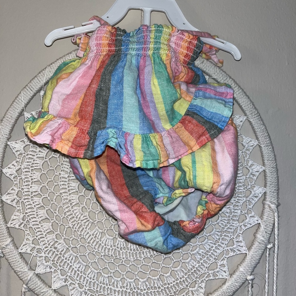 GAP baby 6-12 month girl matching outfit